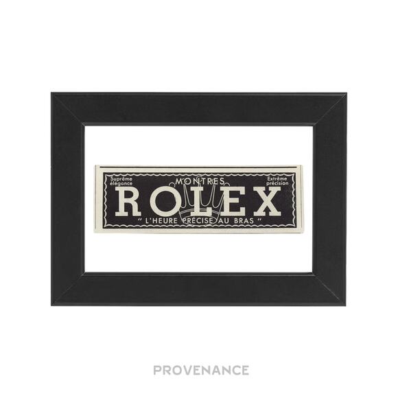 🔴 Rolex Antique Vintage Newsprint Ad - Crown Logo - Picture 1 of 7